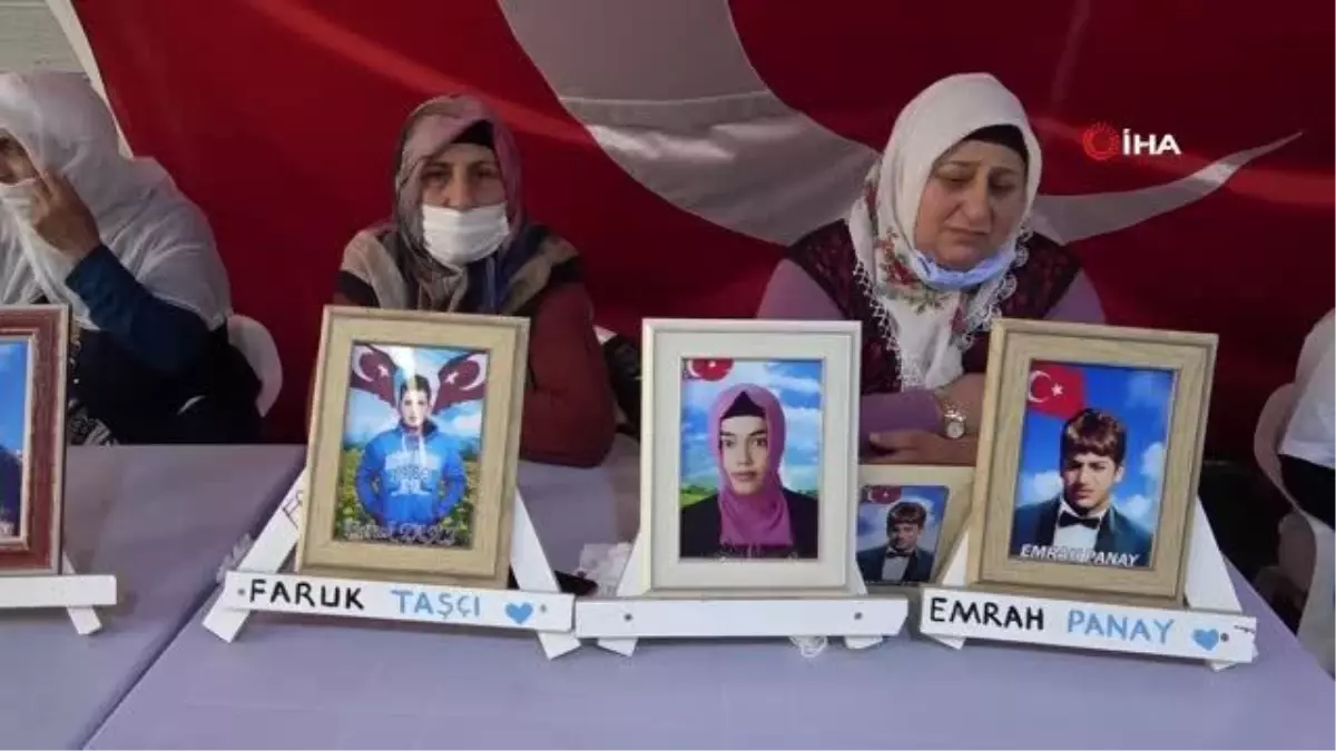 Evlat nöbetindeki acılı annenin feryadı: 'Oğlumun engeli var, sadece yüzde 20 görüyor'