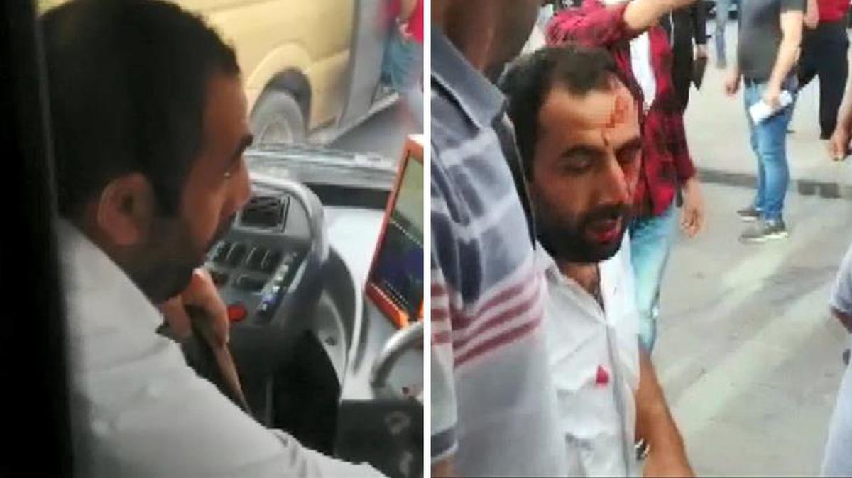 İstanbul'da fazla yolcu kavgası! Öfkeli yolcular otobüs şoförünü tekme tokat dövdü