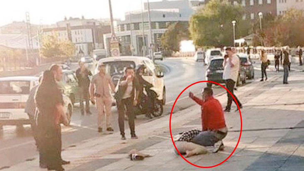 Dakikalarca beklemiş! Eski karısını herkesin gözü önünde böyle bıçakladı