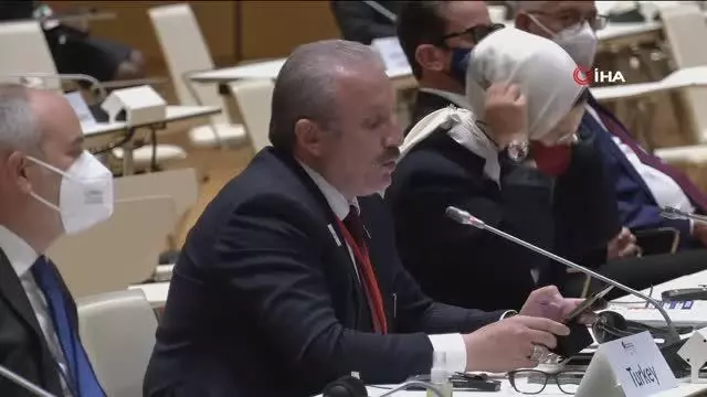 TBMM Başkanı Şentop: 'Popülist siyasetçiler ve medya tarafından normalleştirilmeye çalışılan dezenformasyon ve nefret söylemi tıpkı Covid-19 gibi...
