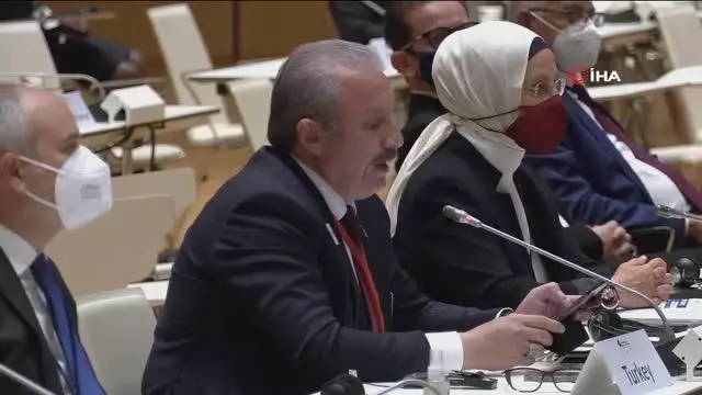 TBMM Başkanı Şentop: 'Popülist siyasetçiler ve medya tarafından normalleştirilmeye çalışılan dezenformasyon ve nefret söylemi tıpkı Covid-19 gibi...