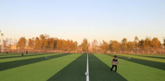 TİKA, Irak'ın Telafer ilçesinde uluslararası standartlarda bir futbol sahası yaptı