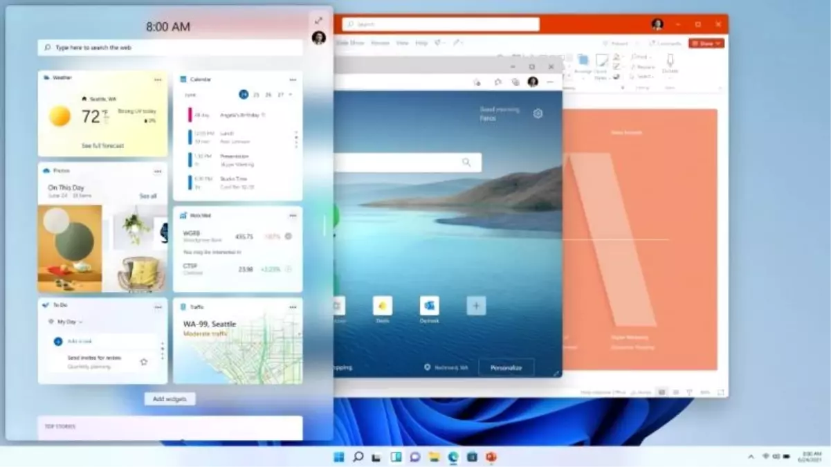 Widget'lar düğmesi Windows 11'den nasıl kaldırılır?