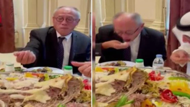 Yıllarca çubukla pilav yiyen Japon Büyükelçi'nin Suudi Arabistan'da sıkıntı anları