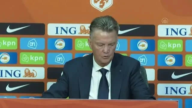 AMSTERDAM - Hollanda -Türkiye maçının ardından (Louis van Gaal)