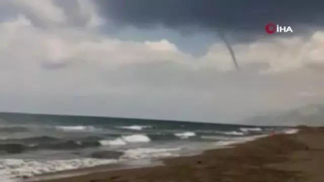 Hatay'da hortum korkuttu
