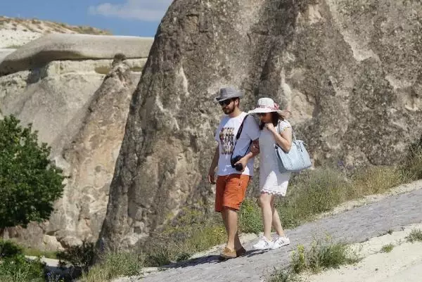 Kapadokya'ya ağustosta 428 bin 883 ziyaretçi