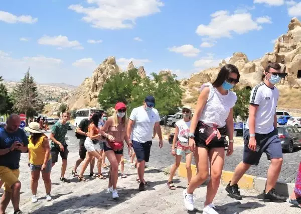 Kapadokya'ya ağustosta 428 bin 883 ziyaretçi