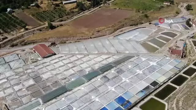 Kemah Doğal Kaynak Tuzu Coğrafi İşaret Tescil Belgesi aldı