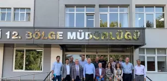 milletvekili tamer den dsi kayseri 12 bolge mudurlugune ziyaret