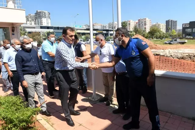Özyiğit, zabıta personeliyle buluştu