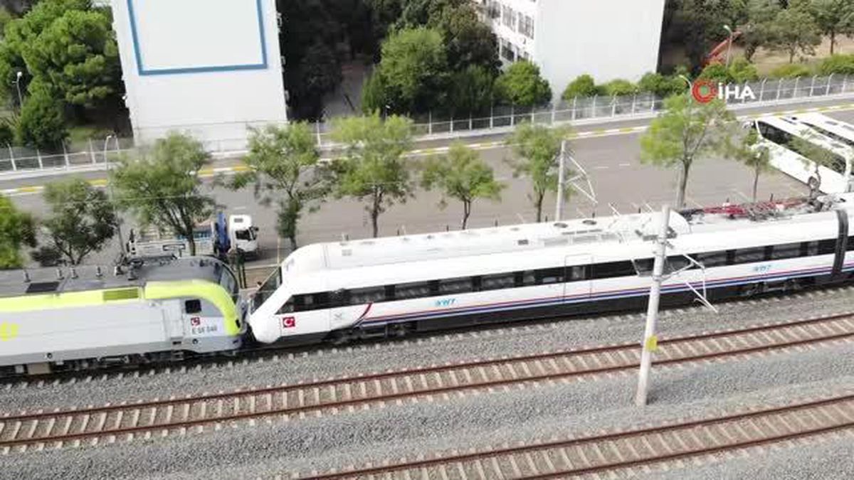 Tuzla'da Yüksek Hızlı tren son anda durdu, facianın eşiğinden dönüldü