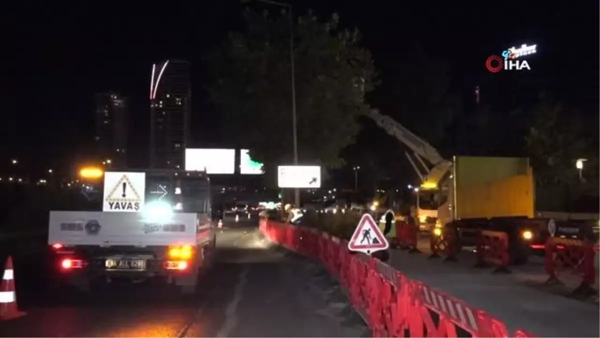 Yeni metro hattındaki ağaçlar kesilmek yerine taşındı
