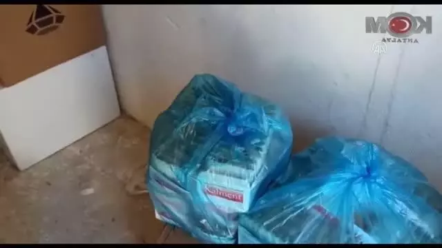 4 milyon 574 bin 700 makaron ele geçirildi