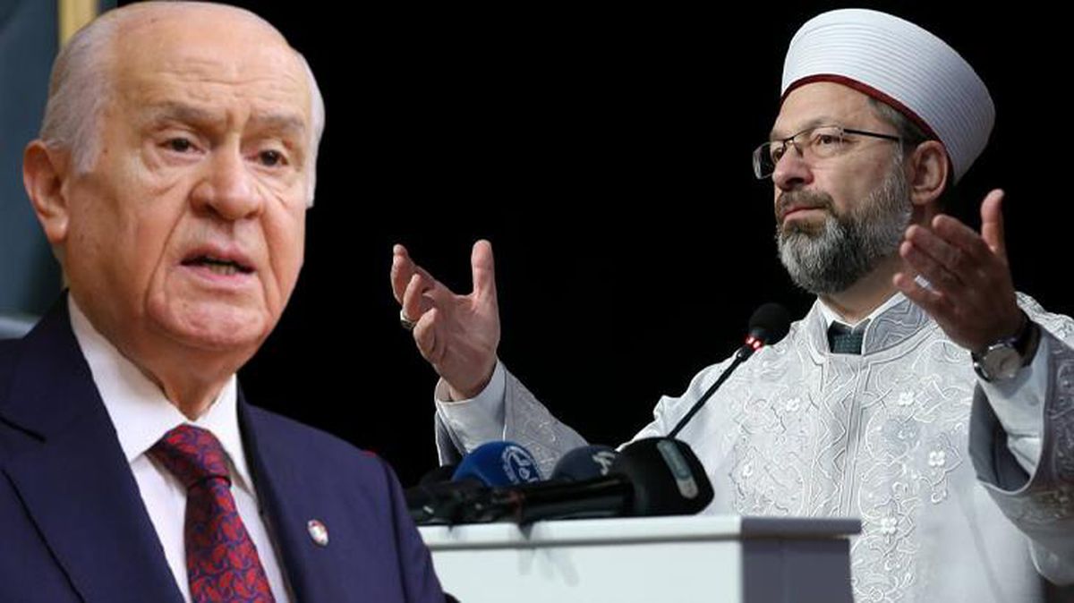 Adli yıl açılışında dua tartışmalarına Bahçeli de katıldı: Diyanet İşleri Başkanı Erbaş doğru bir iş yapmıştır