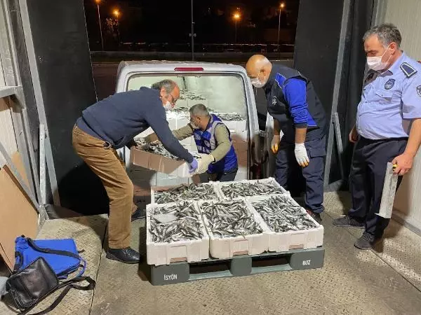 BALIK HALİNE BOY BASKINI: 8 TON 795 KİLOGRAM BALIĞA EL KONULDU