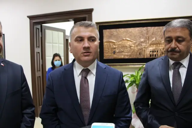 Balıkesir protokolünden Bandırma Kaymakamlığına atanan Aksakal'a ziyaret