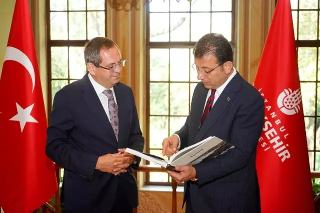 Başkan Ergin'den, Ekrem İmamoğlu'na ziyaret