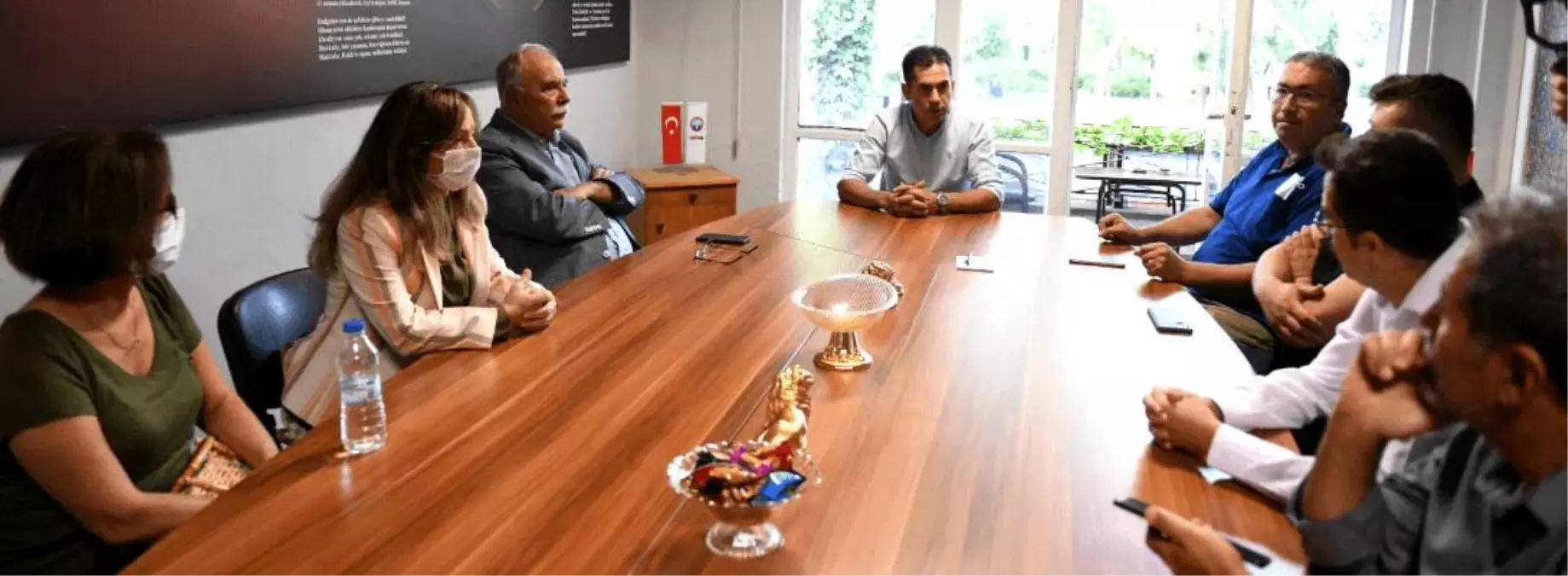 Başkan Gökhan'dan Eğitim-İş'e Ziyaret