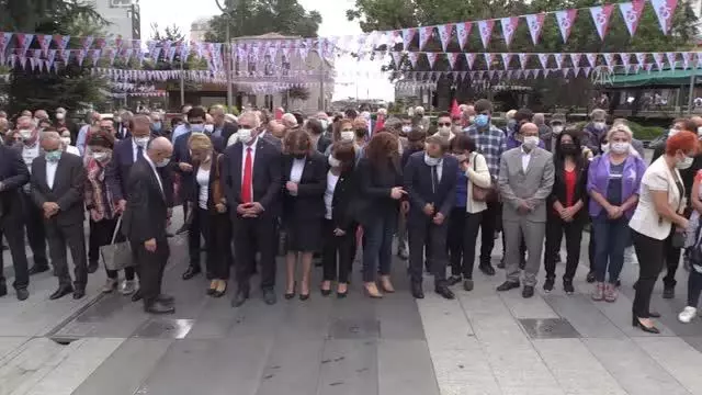 CHP'nin 98. kuruluş yıl dönümü dolayısıyla tören düzenlendi