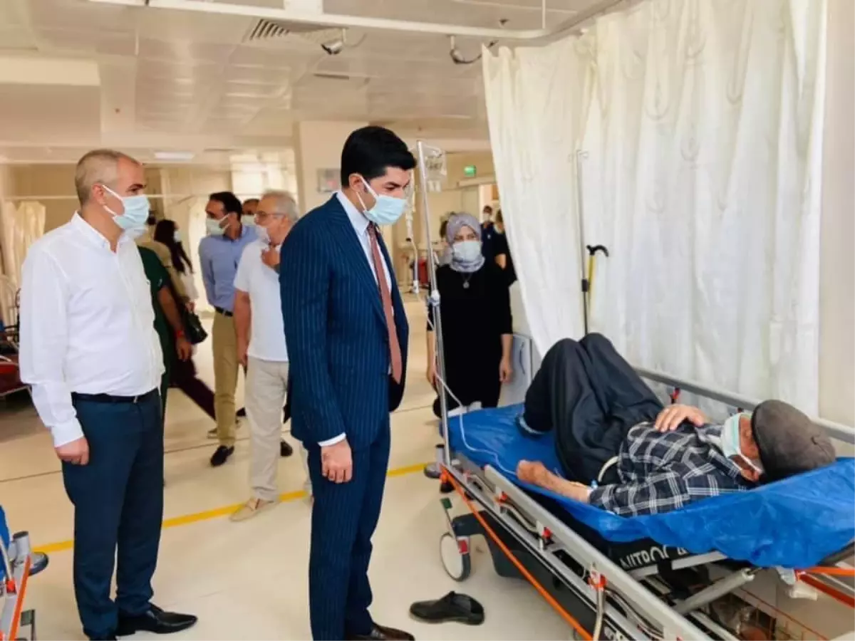 Doğanşehir Kaymakamı Mehmet Kılıç denetimlerde bulundu