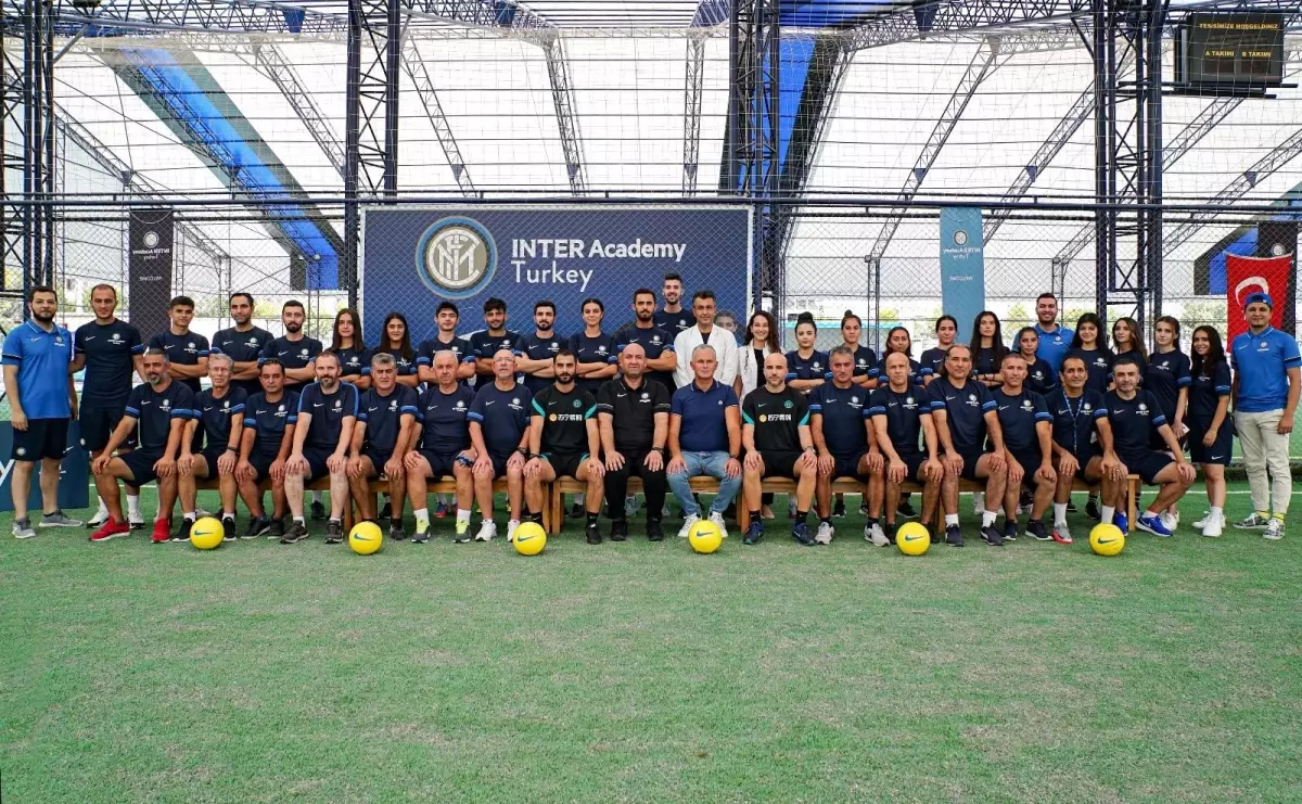 Inter Academy antrenörleri Mersin'de