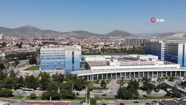 Isparta Kent Hastanesi 4,5 yılda sonları aştı, 6 milyon 860 bin hastaya hizmet verdi