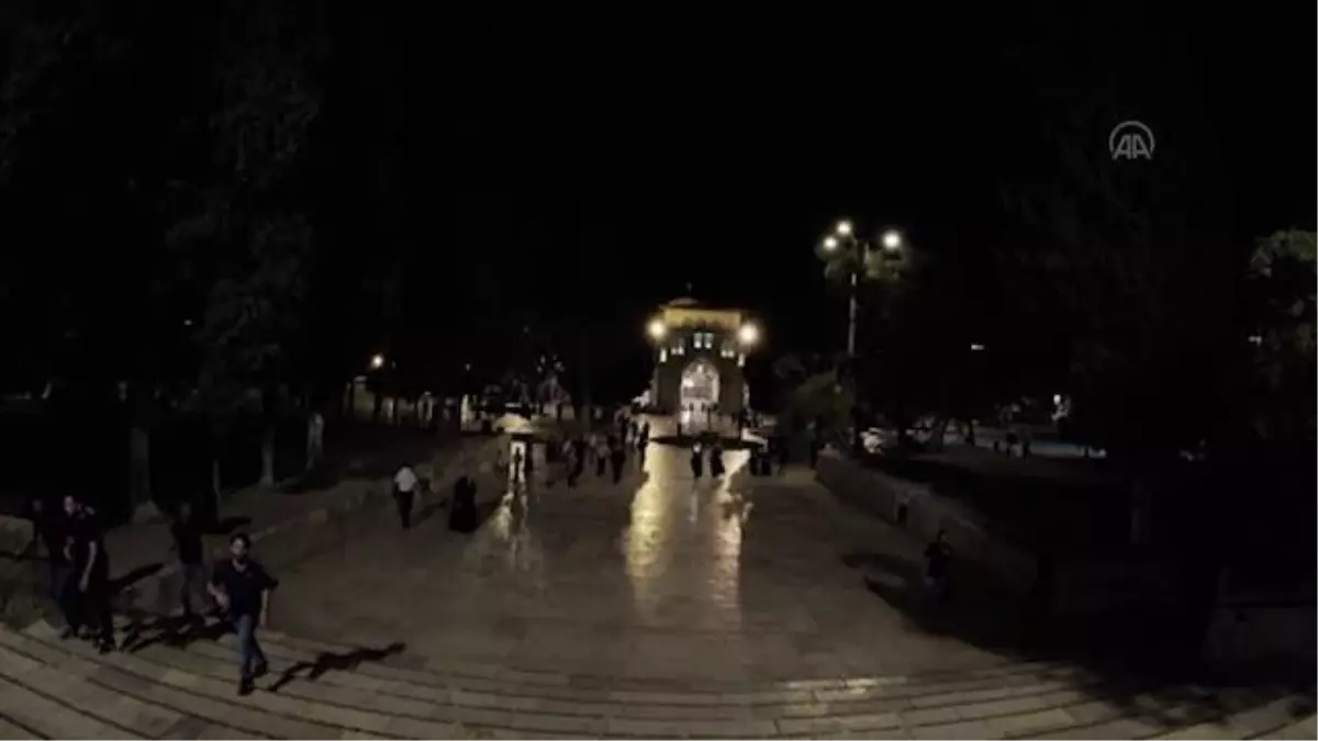 İsrail polisinden Kudüs'teki Filistinli tutuklulara destek gösterisine müdahale: 4 yaralı