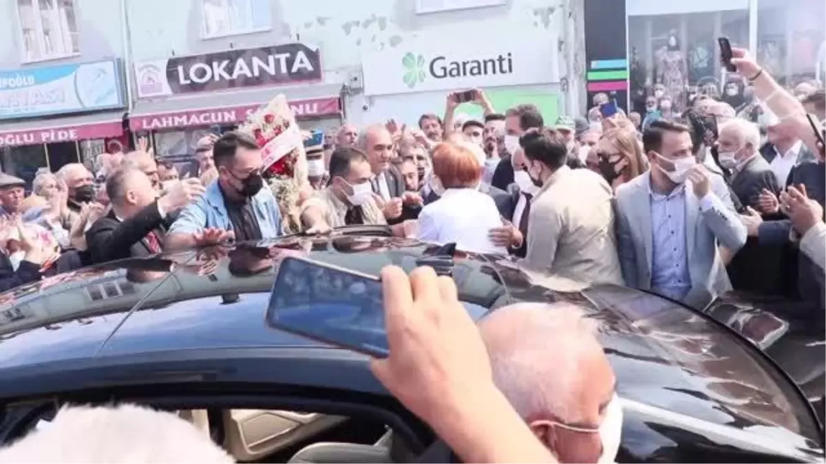 İYİ Parti Genel Başkanı Akşener Vezirköprü ve Havza'yı ziyaret etti