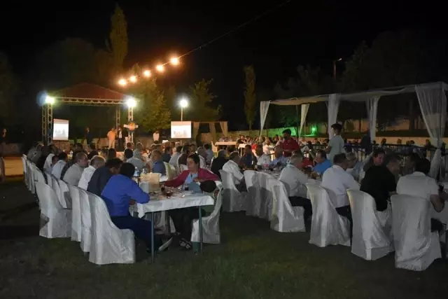 Kaymakam Soley için veda yemeği düzenlendi