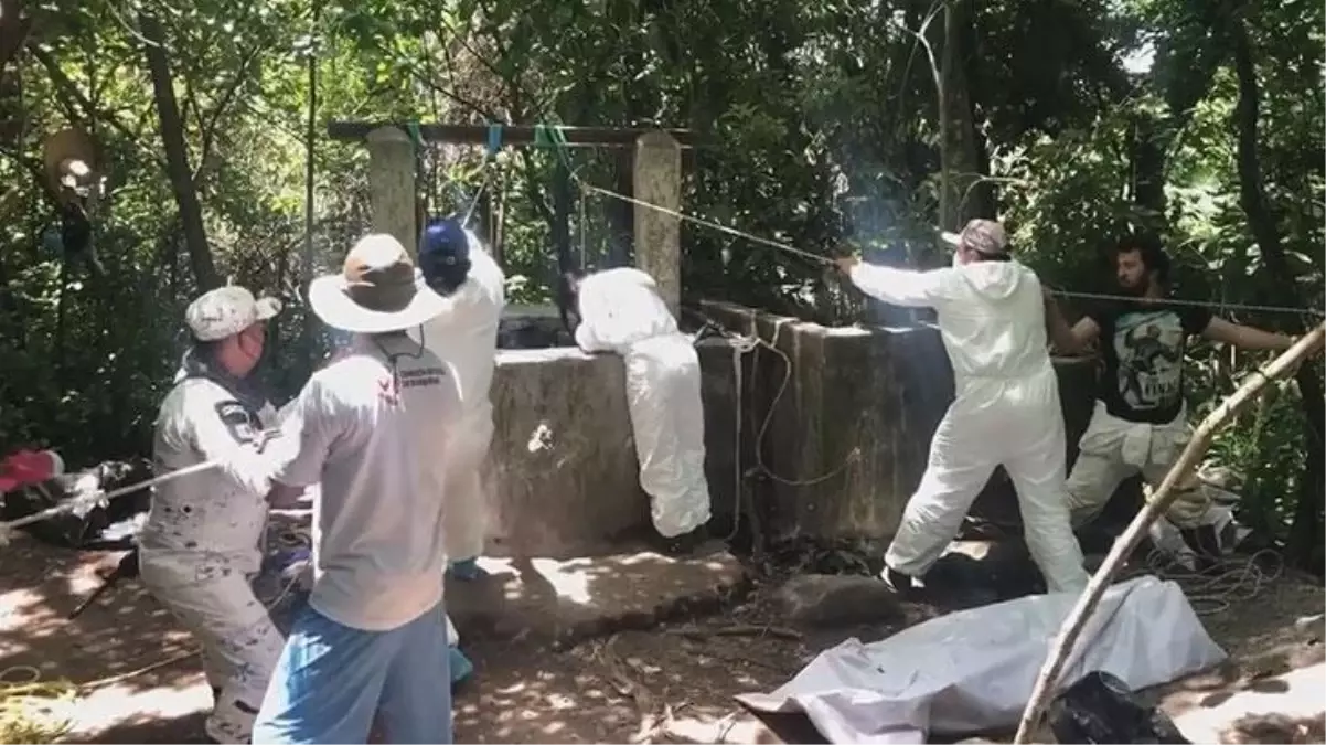 Meksika'da bir artezyen kuyusunda 20 ceset bulundu