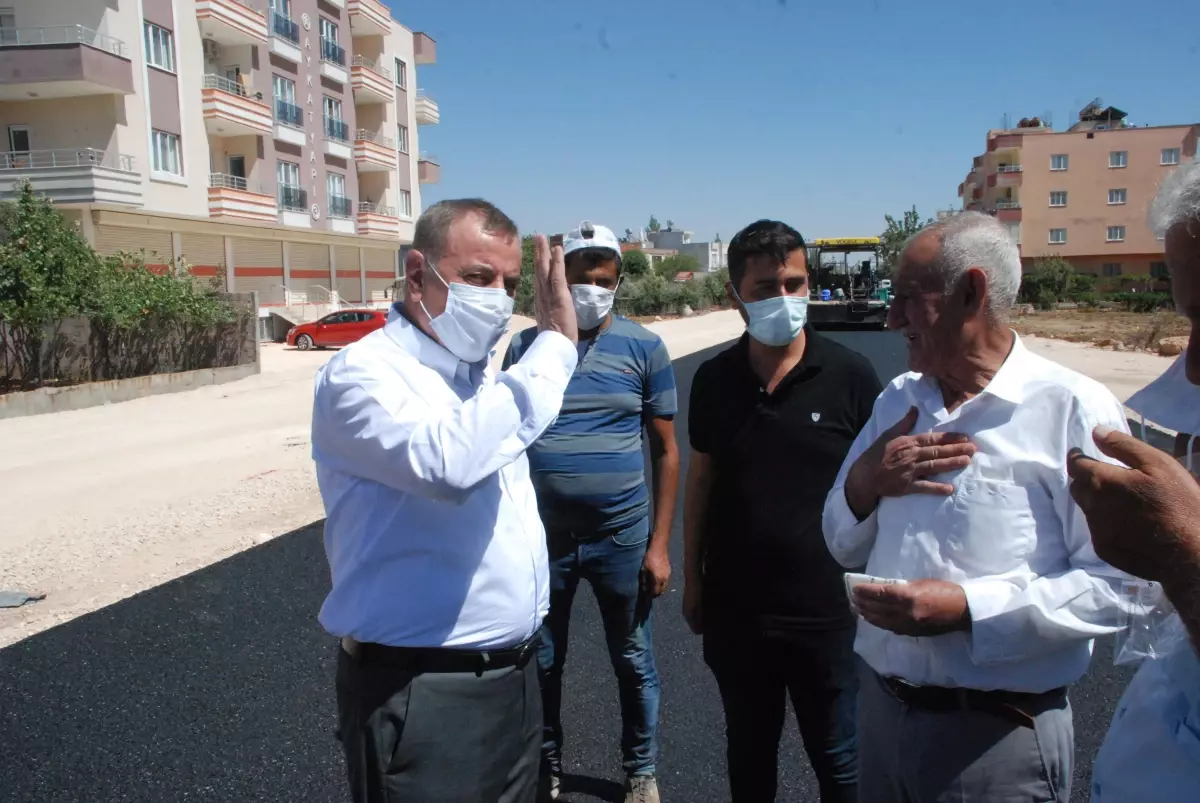 Midyat'ta konforlu ulaşım için asfaltlama çalışmaları devam ediyor