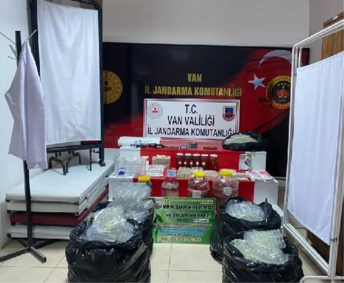 Sahte doktorun iş yerine baskın! Zulasından canlı sülükler de çıktı