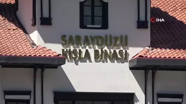 Saraydüzü Kışla Binası kütüphane oldu