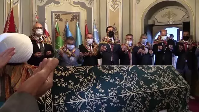 740. Söğüt Ertuğrul Gazi'yi Anma ve Yörük Şenlikleri Ertuğrul Gazi Türbesi ziyareti ile başladı