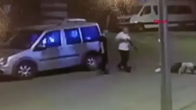 Son dakika haber | ALANYA'DA KANLI GECE GÜVENLİK KAMERASINDA