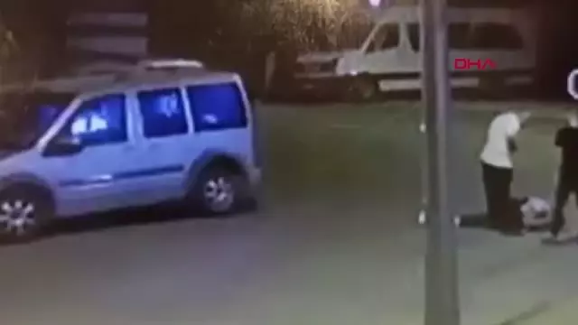 Son dakika haber | ALANYA'DA KANLI GECE GÜVENLİK KAMERASINDA