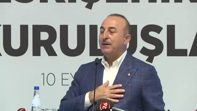 Son dakika haberleri! ESKİŞEHİR - Dışişleri Bakanı Mevlüt Çavuşoğlu, sivil toplum kuruluşlarının temsilcileriyle bir araya geldi (2)