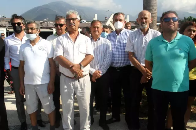 Fethiye sahil bandı esnafları birlik oldu