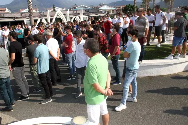 Fethiye sahil bandı esnafları birlik oldu