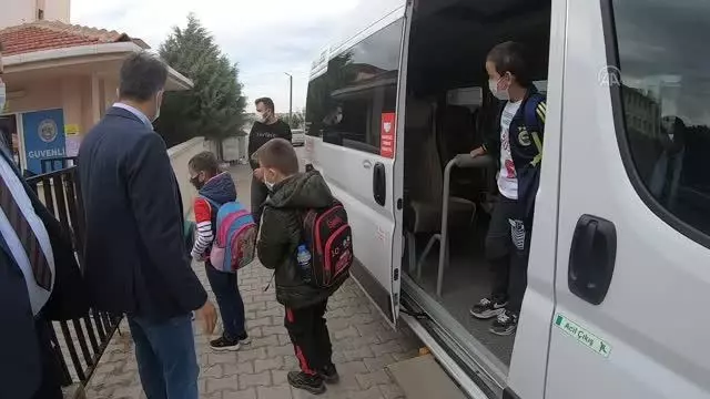 KIRKLARELİ - Okullarda Kovid-19 tedbirleri en süt düzeyde uygulanıyor