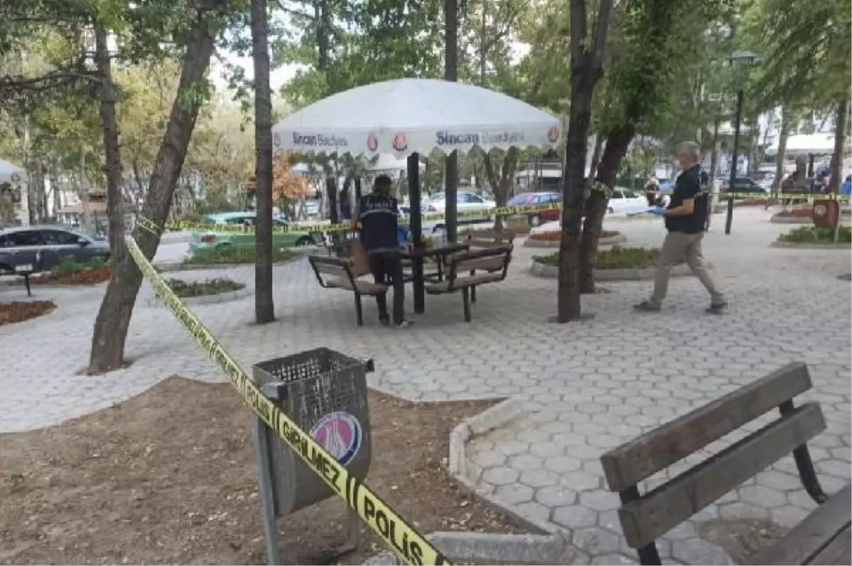 Ankara'da parkta silahlı saldırı: 1 ölü