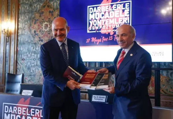 Bakan Soylu Darbelerle Mücadele Yöntemleri Sempozyumu'nda konuştu
