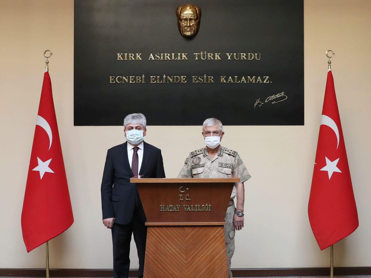 Son dakika haberi... Jandarma Genel Komutanı Arif Çetin Hatay'da