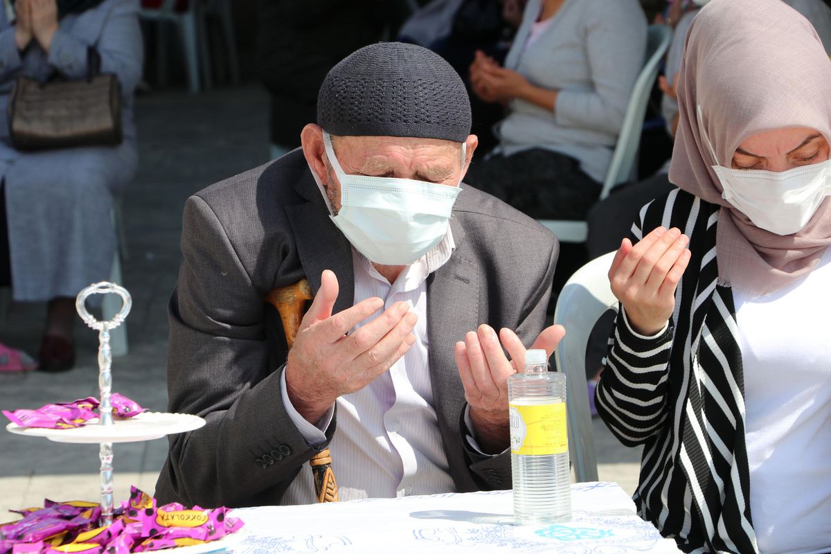 Şehit Jandarma Yüzbaşı Mahmut Top için Havza'da mevlit okutuldu