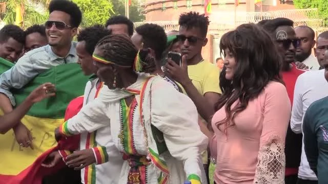 Sudan'da yaşayan Etiyopyalılar yeni yılı kutladı