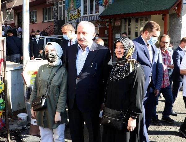 TBMM Başkanı Şentop, memleketi Tekirdağ'da esnaf ziyareti yaptı