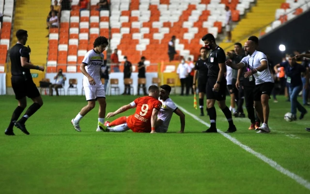 TFF 1. Lig: Adanaspor: 1 Menemenspor: 1 (İlk yarı sonucu)