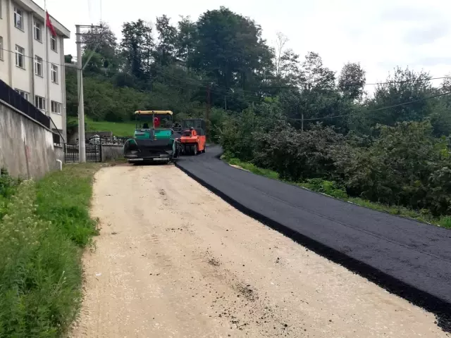 Ulubey'de asfalt çalışmaları hız kazandı