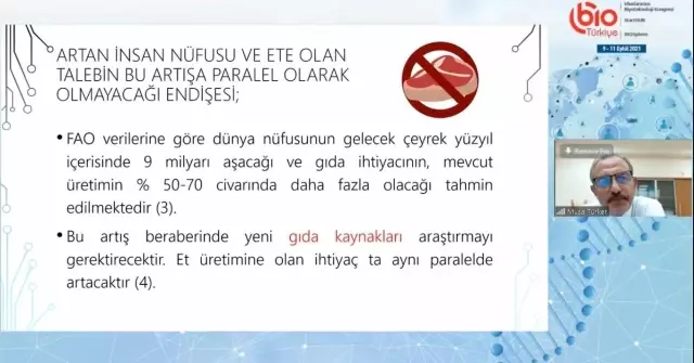 Memleketler arası Biyoteknoloji Kongresi, 120'den fazla konuşmacının katıldığı oturumlarla gerçekleştirildi